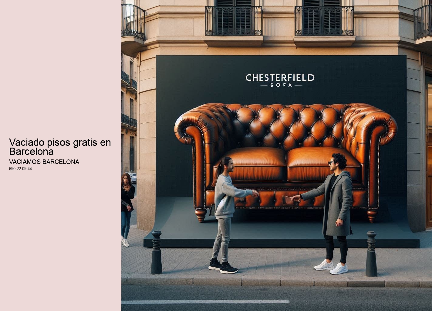 Nos quedamos con tus muebles*