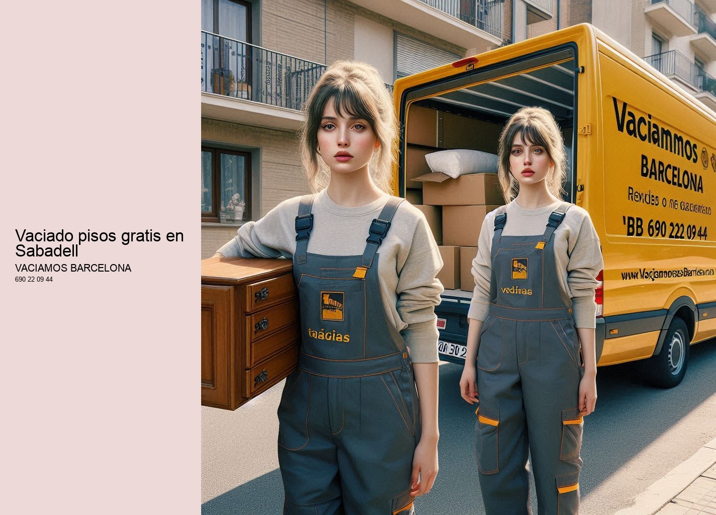 Vaciado pisos gratis en Sabadell