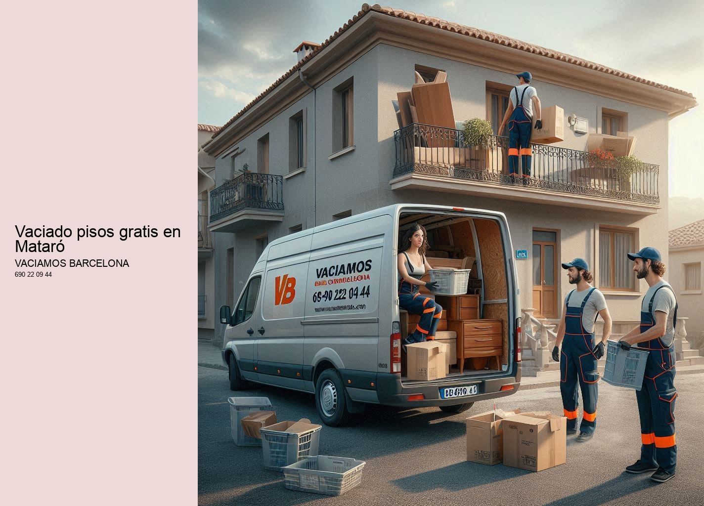 Vaciado pisos gratis en Mataró